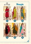 Vivanta By Mittoo Rayon Wrinkle Embroidery Kurti With Bottom Dupatta Wholesale Shop In Surat